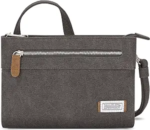 1. Travelon Heritage Compact Crossbody Bag  